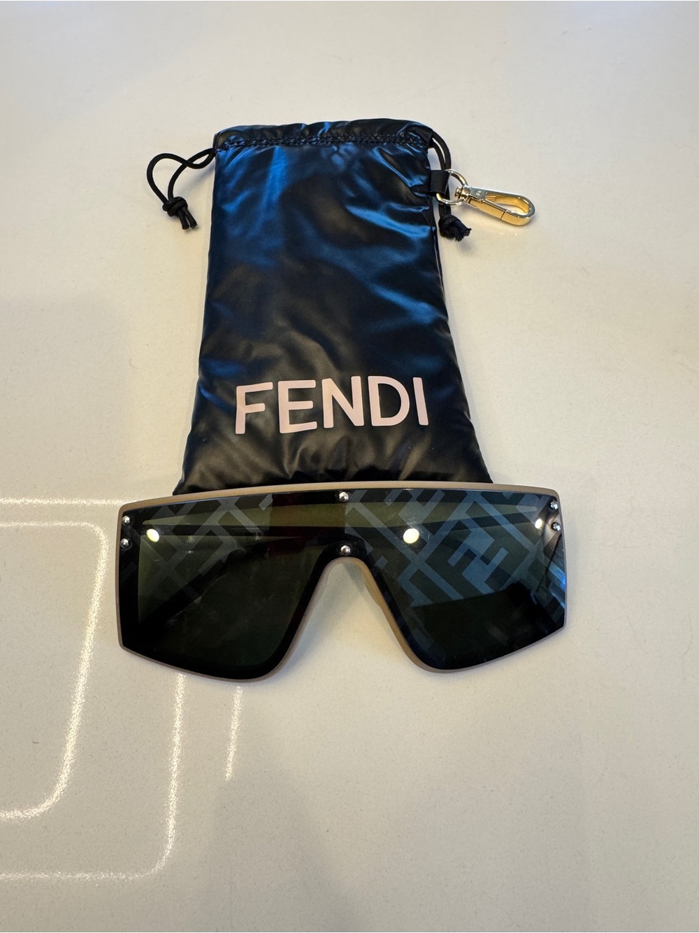 FENDI FABULOUS BLACK BEIGE FRAME-FF M0076/G/S